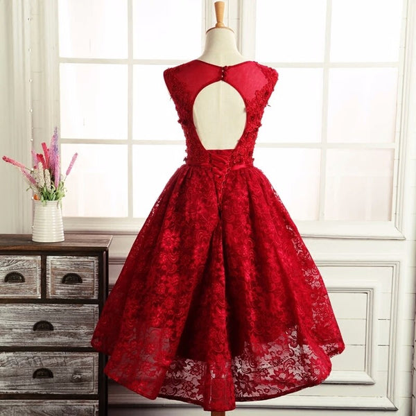 Red Mini Prom Dress