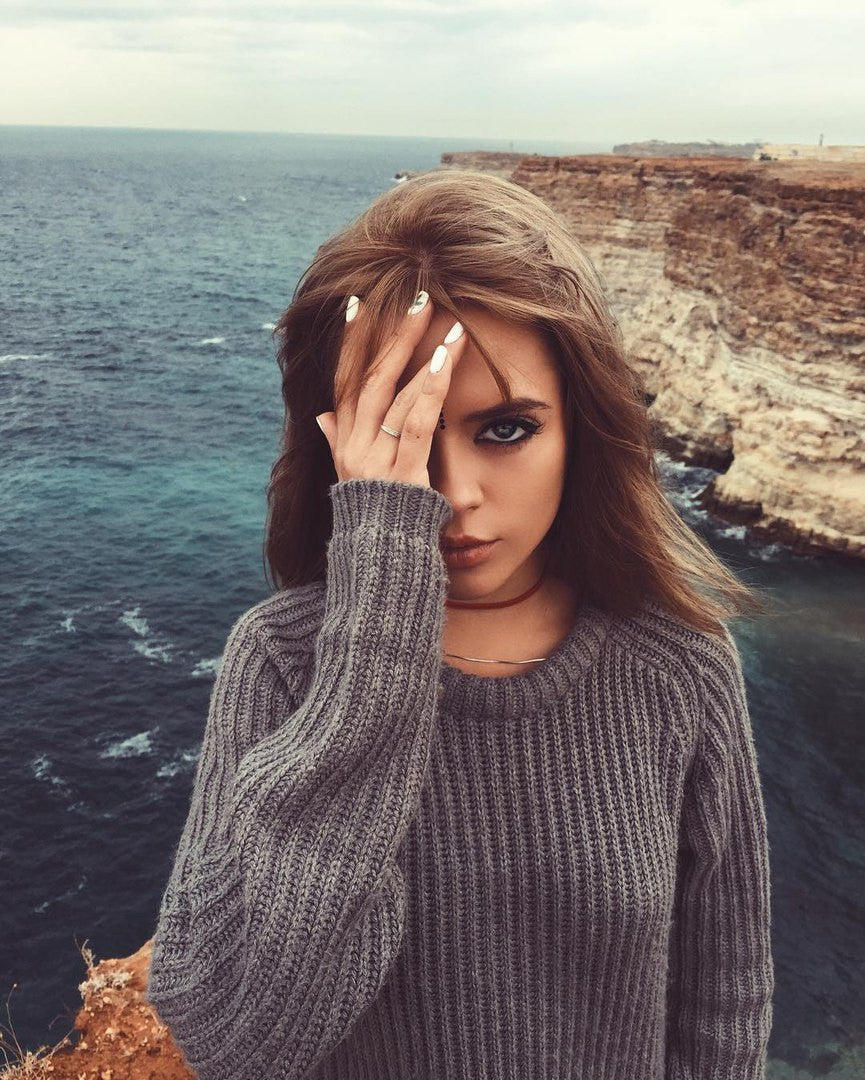 The Oversized Knitted Sweater