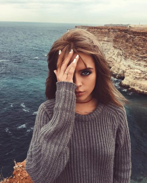 The Oversized Knitted Sweater