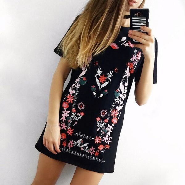 The Embroidery Jacquard Dress