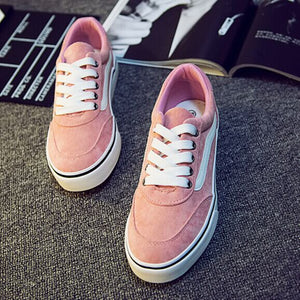The Flats Casual  Female Low Pink shoes.