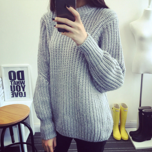 The Oversized Knitted Sweater