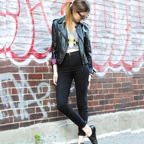 The trousers skinny denim