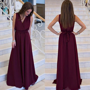 The Sleeveless Elegant Casual Pleated Dress