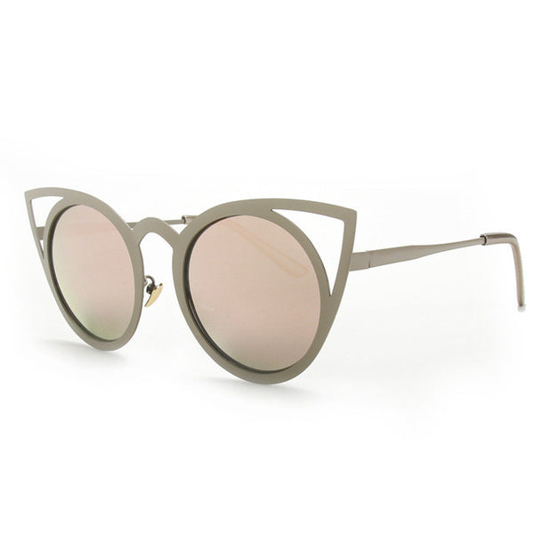 The Cat Eye Sun Glasses Metal