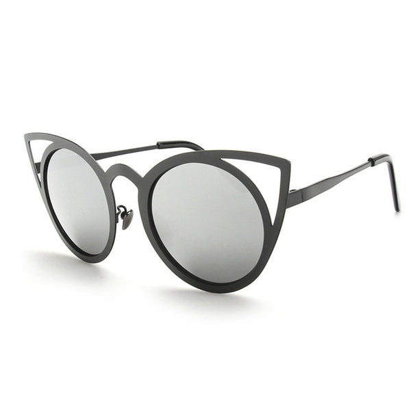 The Cat Eye Sun Glasses Metal