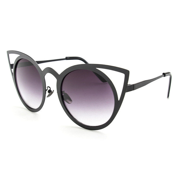 The Cat Eye Sun Glasses Metal