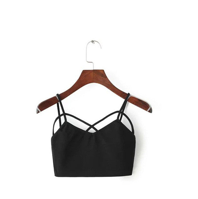 The Bustier Crop Tank Tops