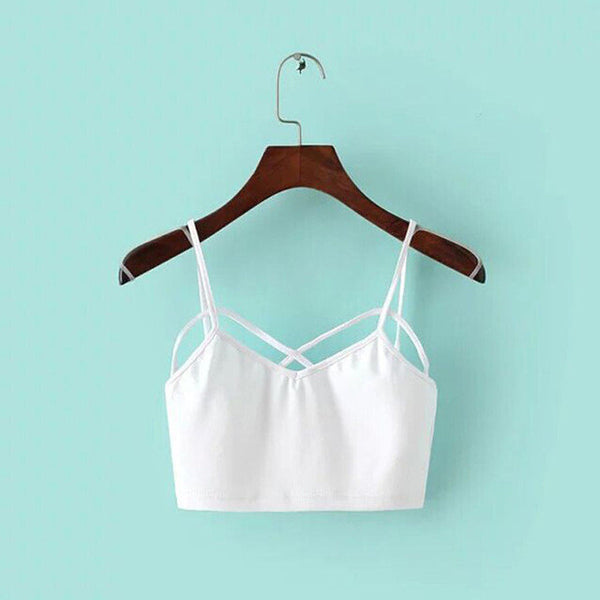 The Bustier Crop Tank Tops