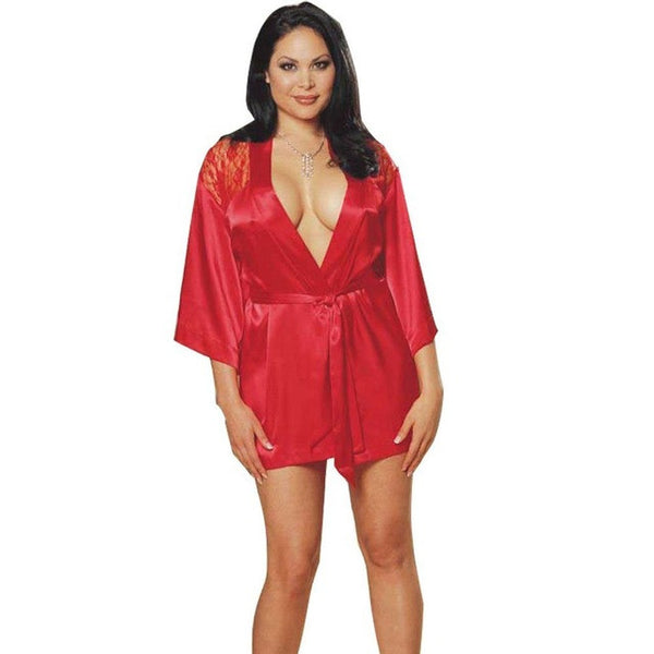 The Strap Slips Dress with Thongs Sheer