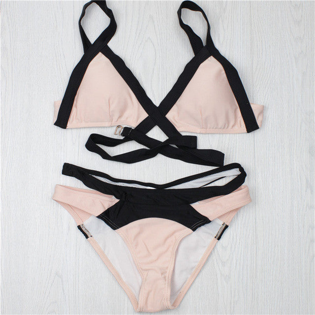 The Dynamic Pink Bandage Bikinis
