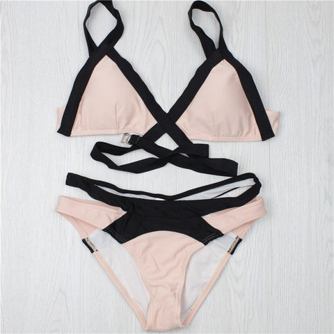 The Dynamic Pink Bandage Bikinis