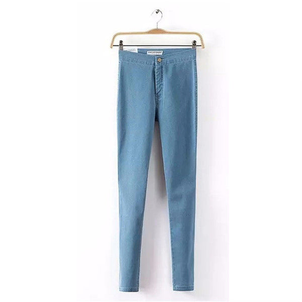 The trousers skinny denim
