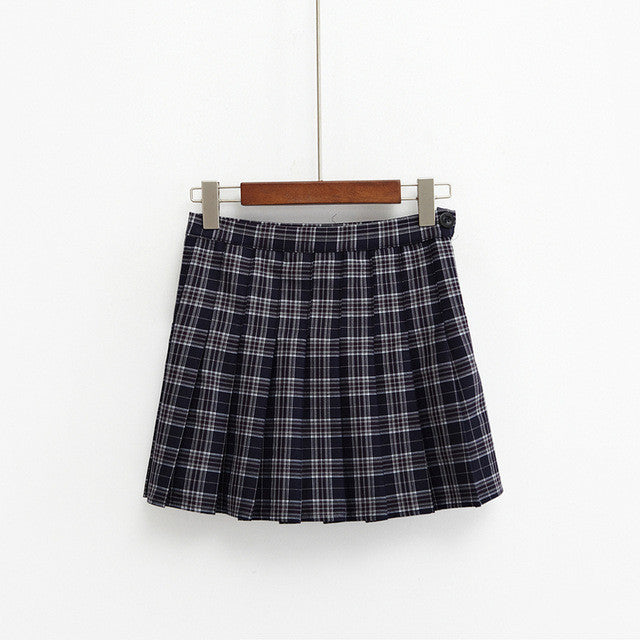 The Plaid Pleated Skirt