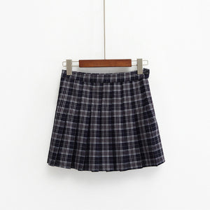 The Plaid Pleated Skirt