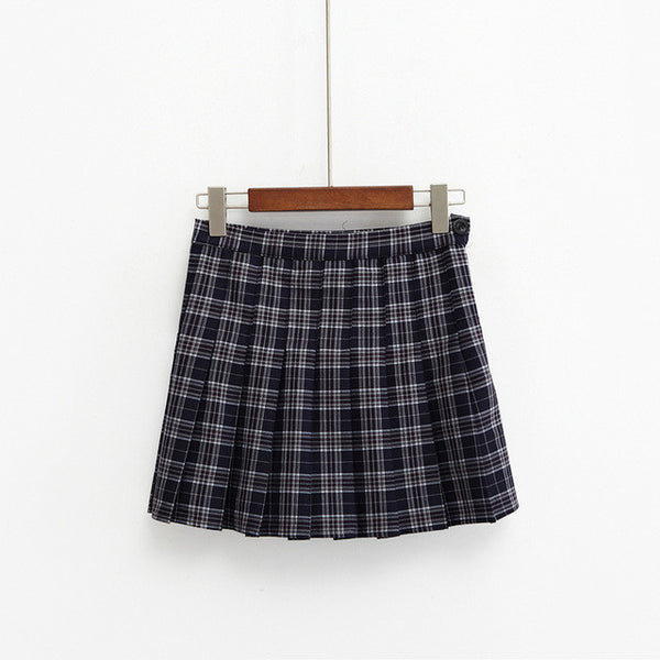 The Plaid Pleated Skirt