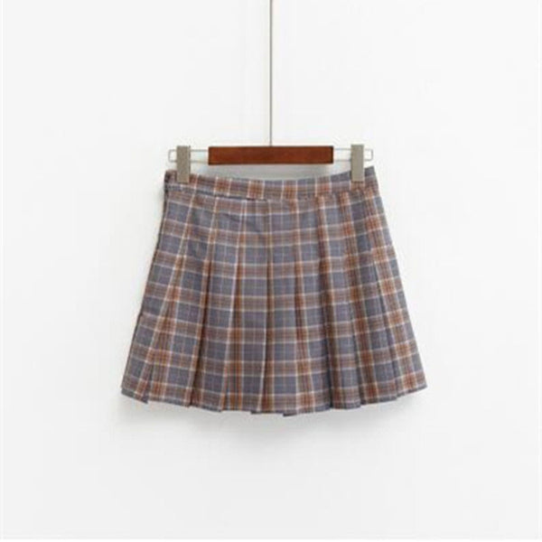 The Plaid Pleated Skirt