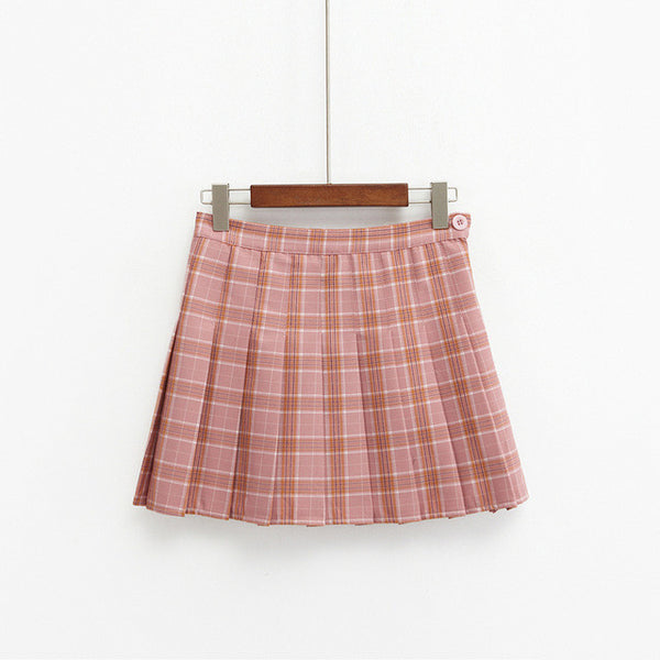 The Plaid Pleated Skirt