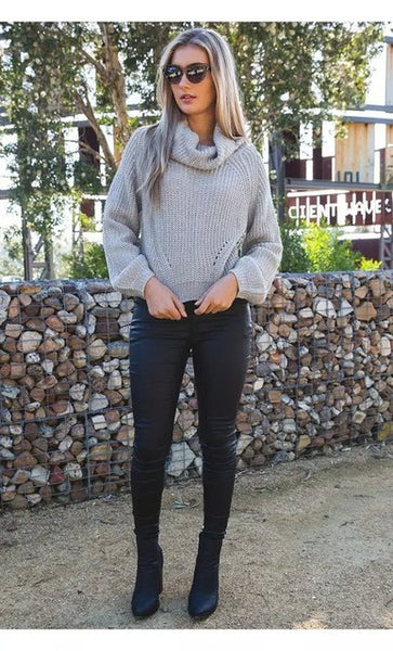 The Knit Sweater Solid Color