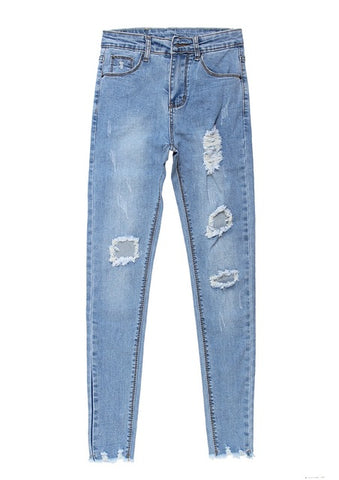 The ripped Holes Harem Jeans