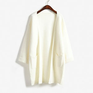 The Long Knitted Cardigan