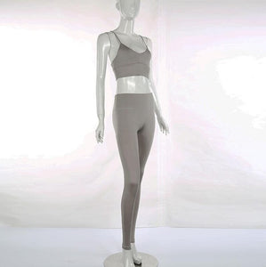 The 2 pieces set women tracksuit.
