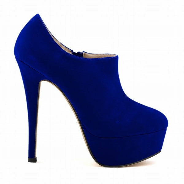Platform Pumps Black Sexy Stiletto Shoes
