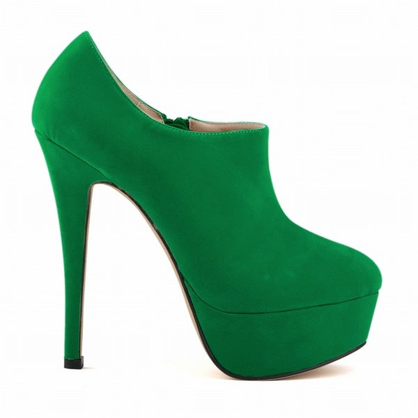 Platform Pumps Black Sexy Stiletto Shoes