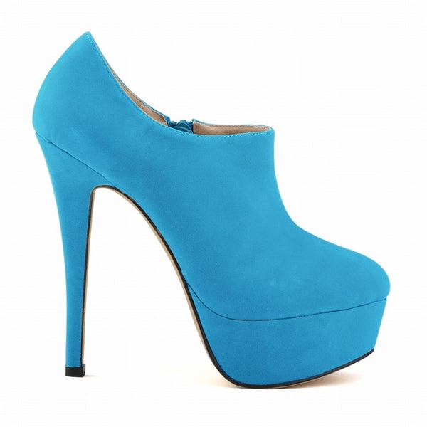 Platform Pumps Black Sexy Stiletto Shoes