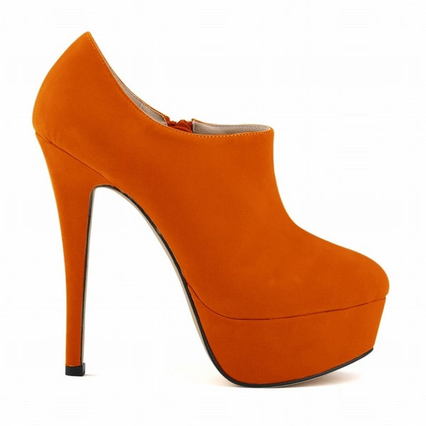 Platform Pumps Black Sexy Stiletto Shoes