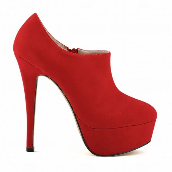 Platform Pumps Black Sexy Stiletto Shoes