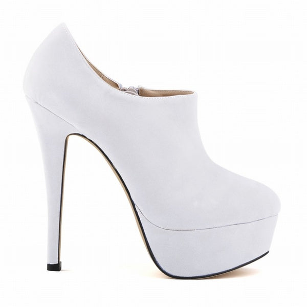 Platform Pumps Black Sexy Stiletto Shoes