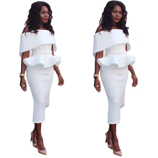 The Casual Peplum Dress.