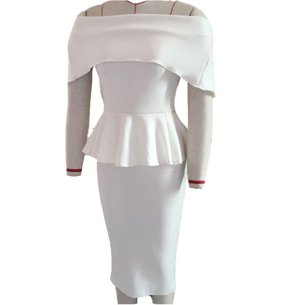 The Casual Peplum Dress.