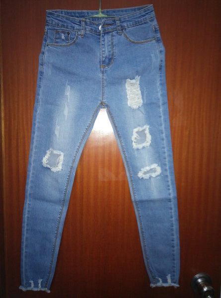 The ripped Holes Harem Jeans