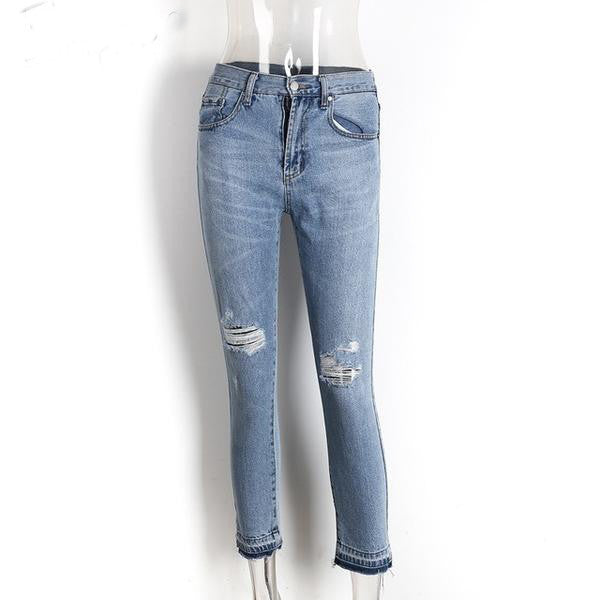 The Vintage ripped jeans pants