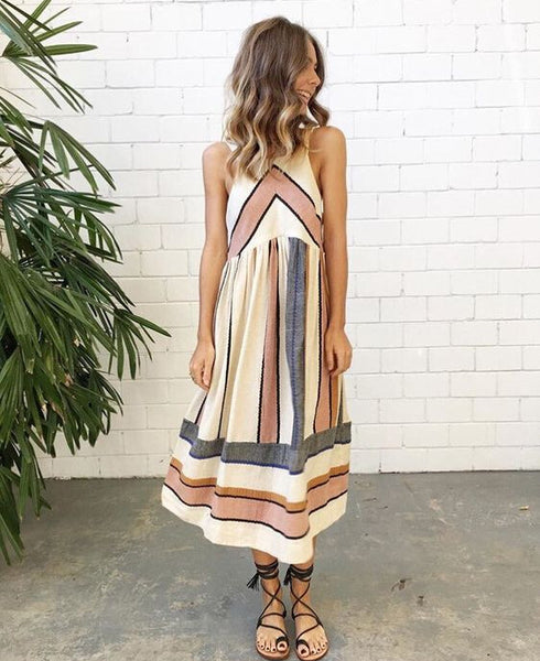 The Sleeveless Casual Sundress