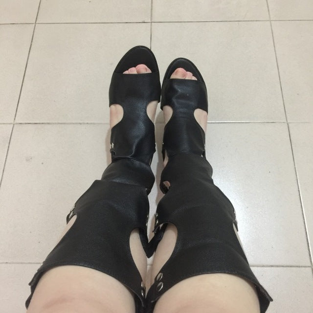 The Knee high Gladiator sandals