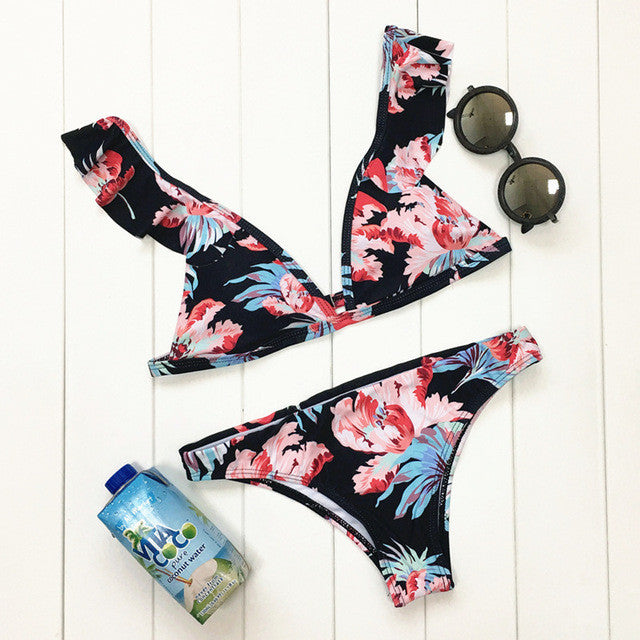 The Flower Brazilian Bikini