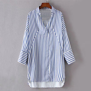 The Vertical Striped Brief Dress.