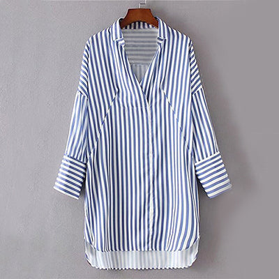 The Vertical Striped Brief Dress.