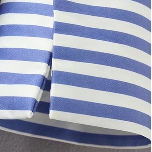 The Vertical Striped Brief Dress.