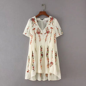 V-neck  Sleeve  Dresses