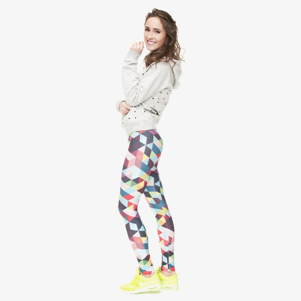 The Geometry Elastic Legging