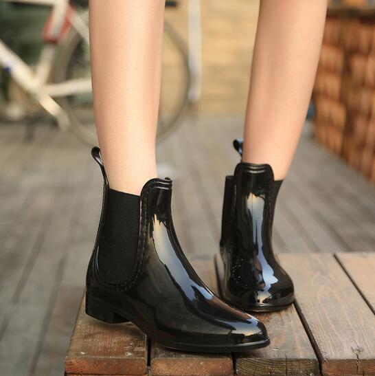 Vinyl pvc Elastic Rain Boot