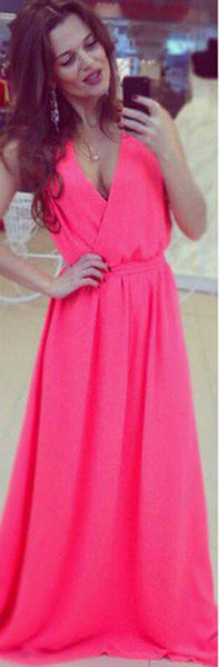 The Sleeveless Elegant Casual Pleated Dress