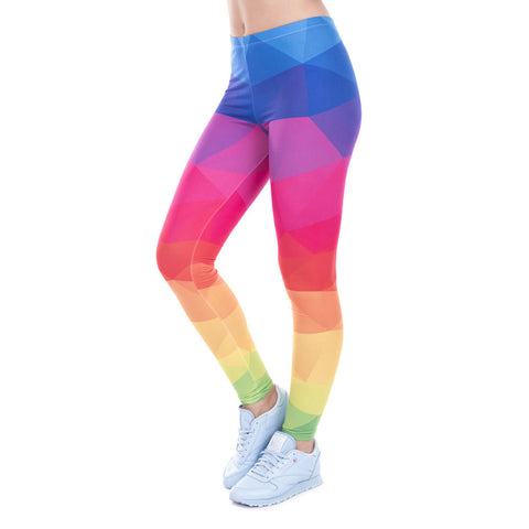 The Mandala Lights 3D Printing Legging.