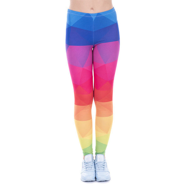 The Mandala Lights 3D Printing Legging.