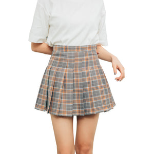 The Plaid Pleated Skirt