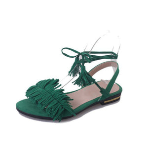 Tassel Cute Straps Flat Sandals
